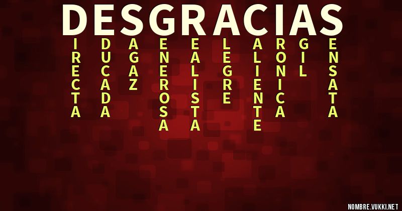 Qu Significa Desgracias