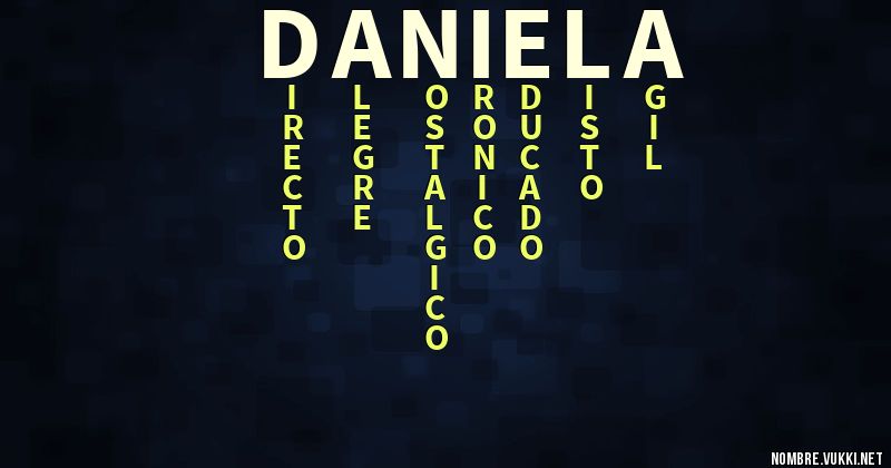 Qu Significa Daniela