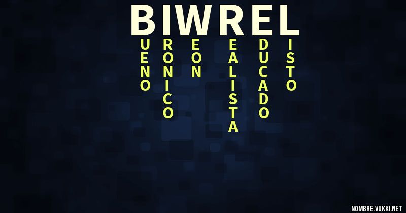 Qué significa biwrel