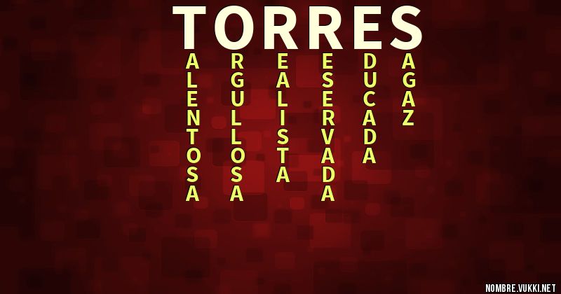 Qu Significa Torres