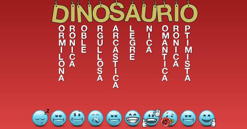 Emoticones para dinosaurio - Emoticones para tu nombre