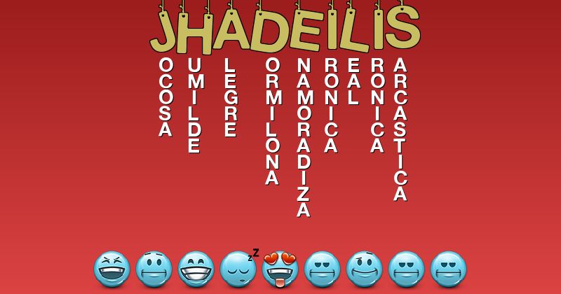 Emoticones para jhadeilis - Emoticones para tu nombre