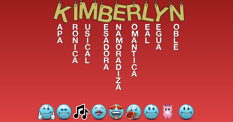 Emoticones para kimberlyn - Emoticones para tu nombre