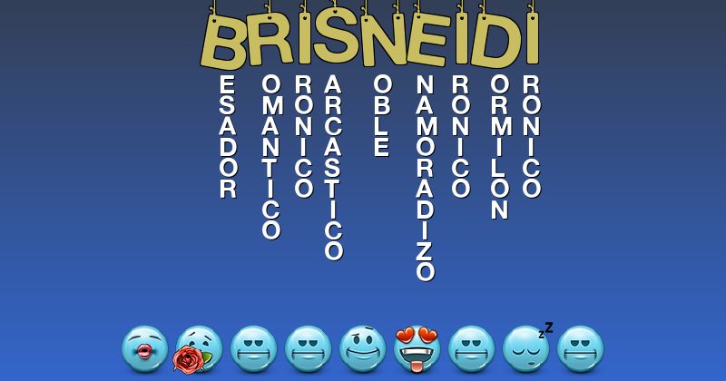 Emoticones para brisneidi - Emoticones para tu nombre