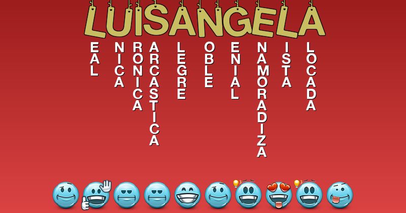 Emoticones para luisangela - Emoticones para tu nombre