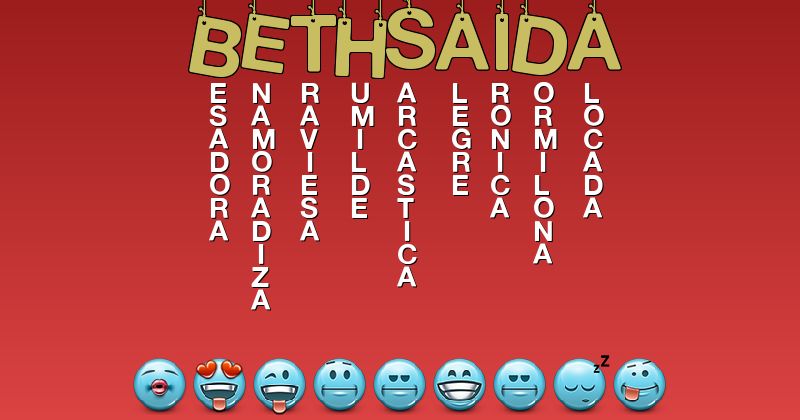 Emoticones para bethsaida - Emoticones para tu nombre