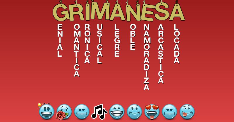 Emoticones para grimanesa - Emoticones para tu nombre