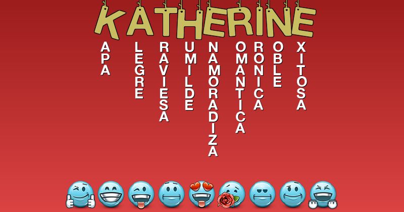 Emoticones para katherine - Emoticones para tu nombre