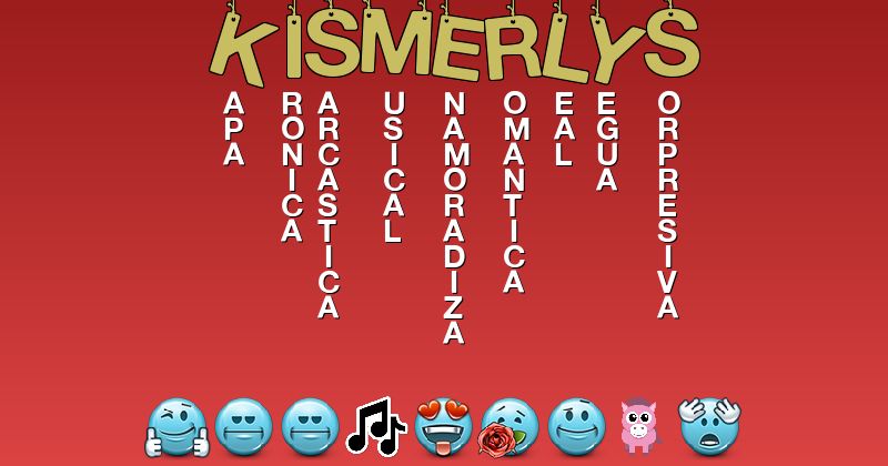 Emoticones para kismerlys - Emoticones para tu nombre