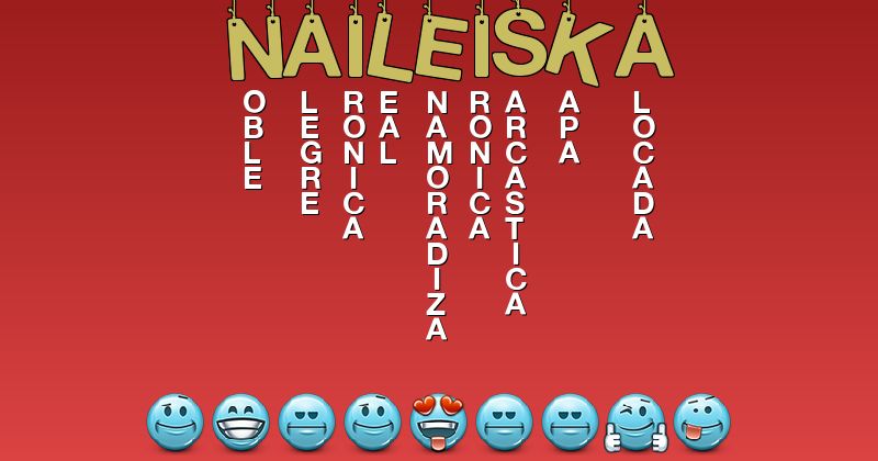 Emoticones para naileiska - Emoticones para tu nombre