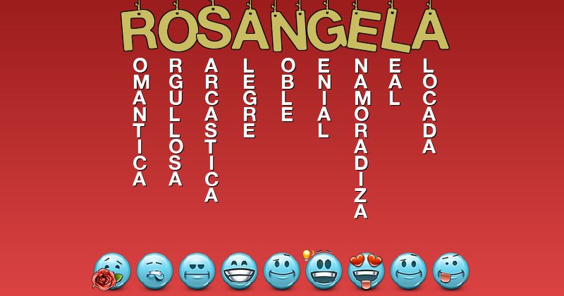 Emoticones para rosangela - Emoticones para tu nombre