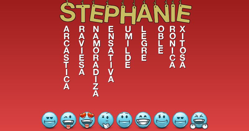 Emoticones para stephanie - Emoticones para tu nombre