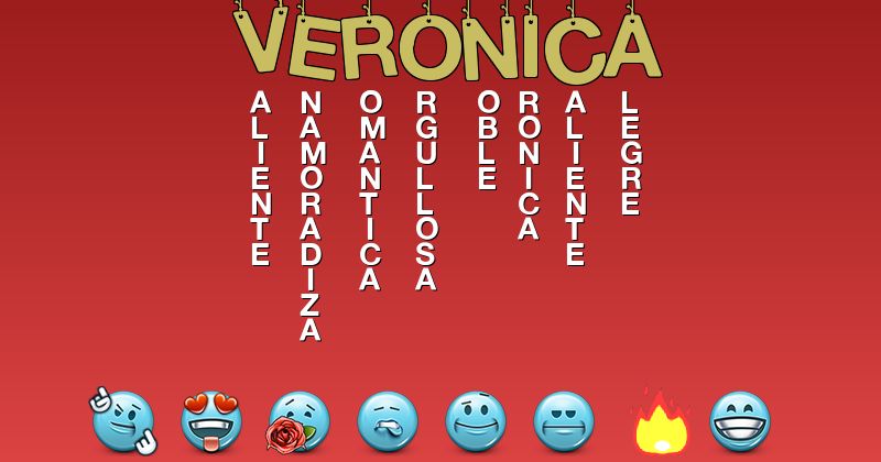 Emoticones para verónica - Emoticones para tu nombre