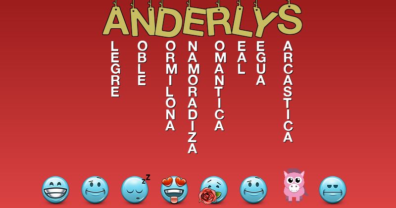 Emoticones para anderlys - Emoticones para tu nombre