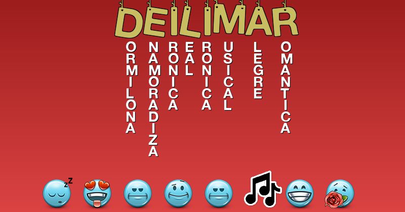 Emoticones para deilimar - Emoticones para tu nombre