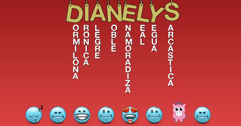 Emoticones para dianelys - Emoticones para tu nombre