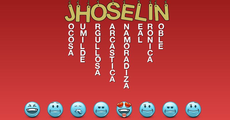 Emoticones para jhoselin - Emoticones para tu nombre