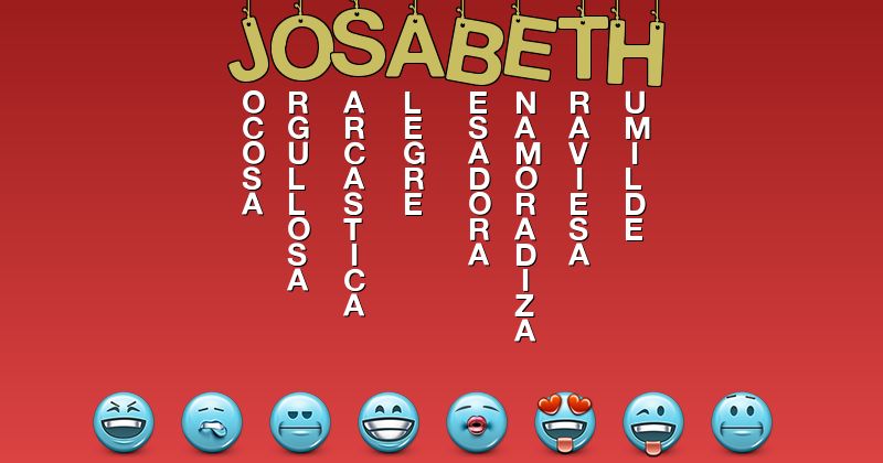 Emoticones para josabeth - Emoticones para tu nombre
