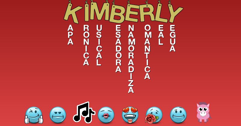 Emoticones para kimberly - Emoticones para tu nombre
