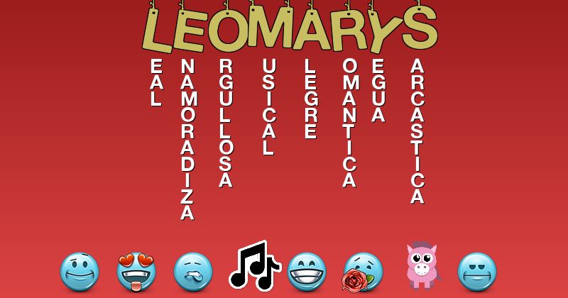 Emoticones para leomarys - Emoticones para tu nombre