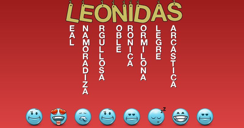 Emoticones para leonidas - Emoticones para tu nombre