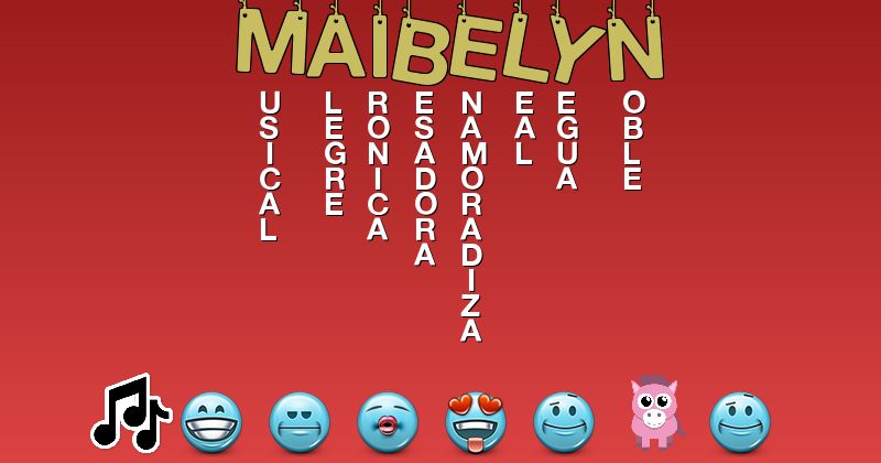 Emoticones para maibelyn - Emoticones para tu nombre