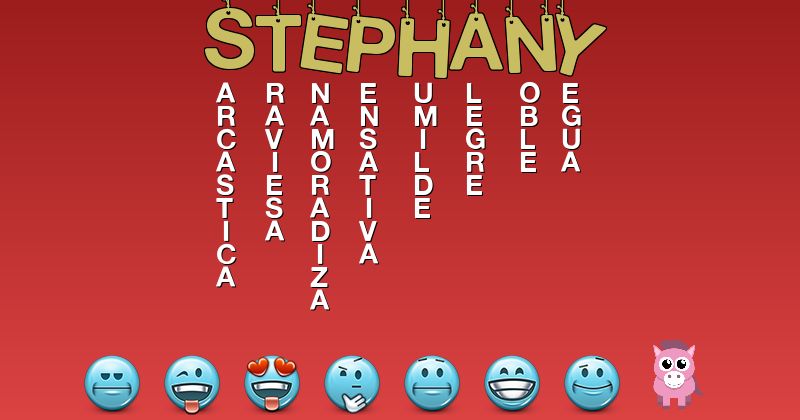 Emoticones para stephany - Emoticones para tu nombre