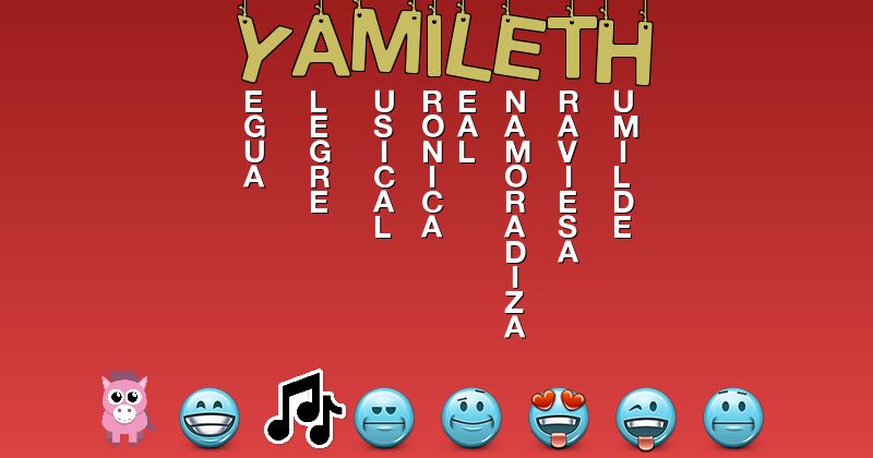 Emoticones para yamileth - Emoticones para tu nombre