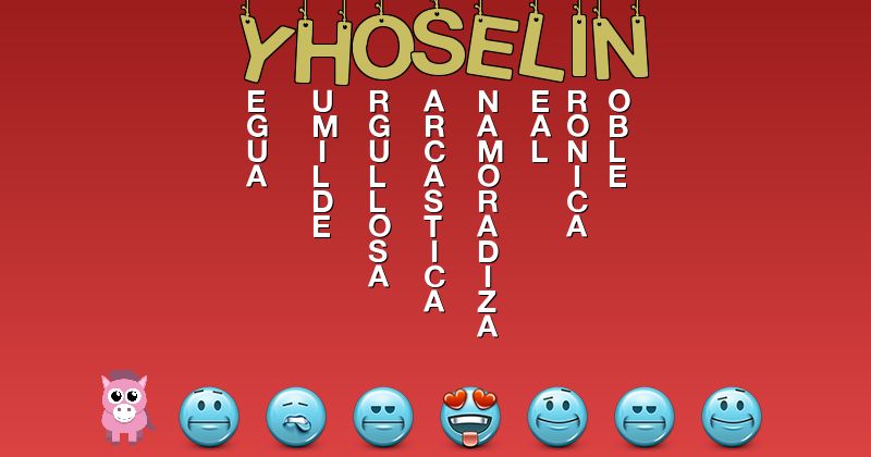 Emoticones para yhoselin - Emoticones para tu nombre