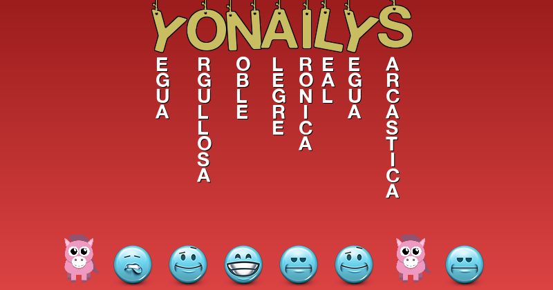 Emoticones para yonailys - Emoticones para tu nombre