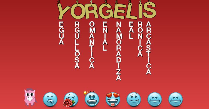 Emoticones para yorgelis - Emoticones para tu nombre