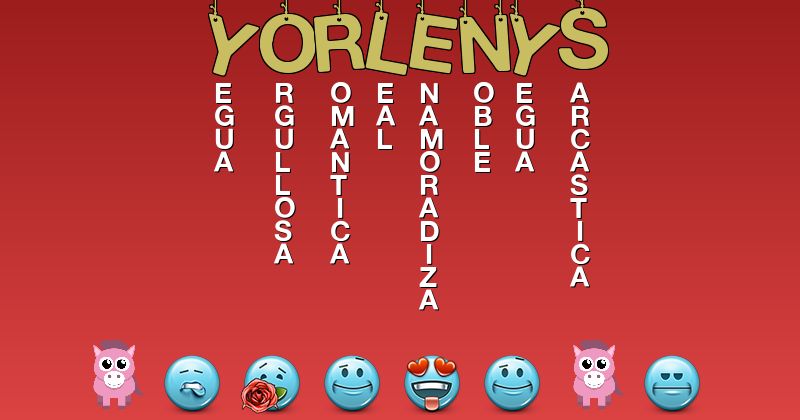 Emoticones para yorlenys - Emoticones para tu nombre