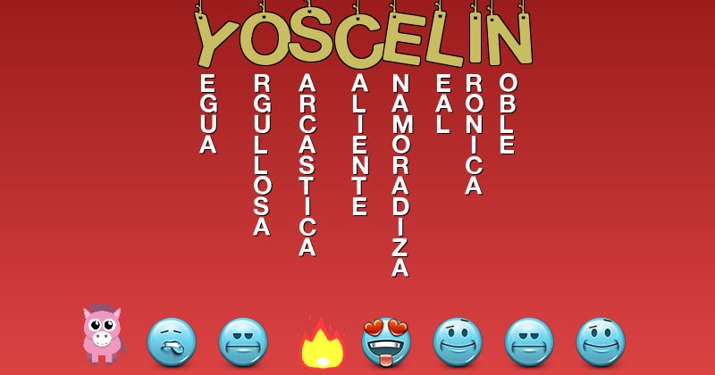 Emoticones para yoscelin - Emoticones para tu nombre