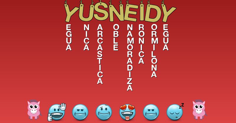 Emoticones para yusneidy - Emoticones para tu nombre