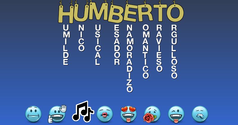 Emoticones para humberto - Emoticones para tu nombre