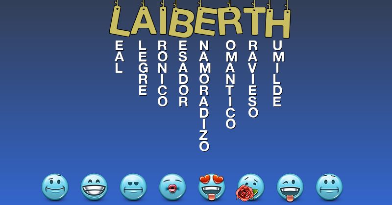 Emoticones para laiberth - Emoticones para tu nombre