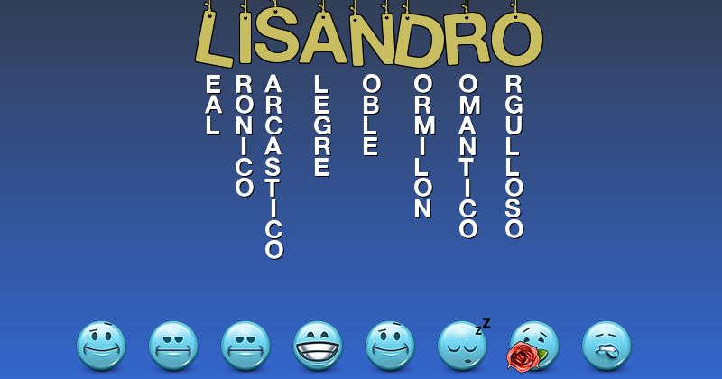 Emoticones para lisandro - Emoticones para tu nombre