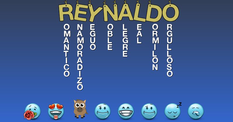 Emoticones para reynaldo - Emoticones para tu nombre