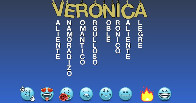 Emoticones para veronica - Emoticones para tu nombre