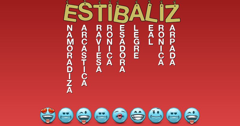 Emoticones para estibalíz - Emoticones para tu nombre