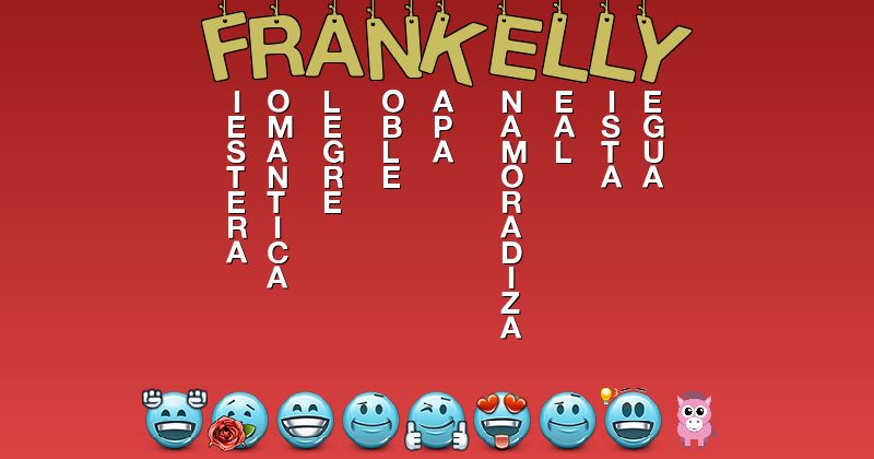 Emoticones para frankelly - Emoticones para tu nombre