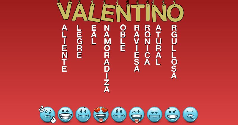 Emoticones para valentino - Emoticones para tu nombre