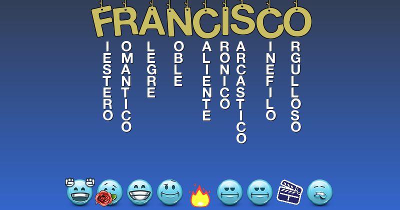 Emoticones para francisco. - Emoticones para tu nombre