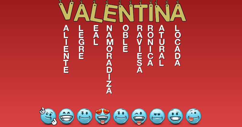 Emoticones para valentina - Emoticones para tu nombre