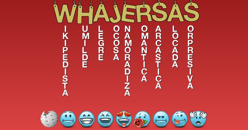 Emoticones para whajersas - Emoticones para tu nombre