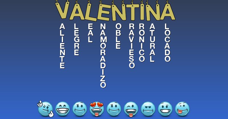 Emoticones para valentina - Emoticones para tu nombre