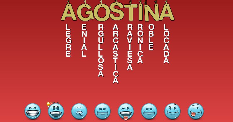 Emoticones para agostina - Emoticones para tu nombre