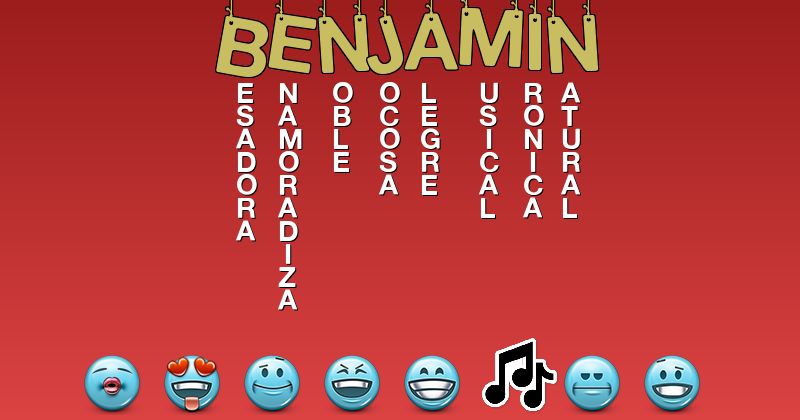 Emoticones para benjamin - Emoticones para tu nombre