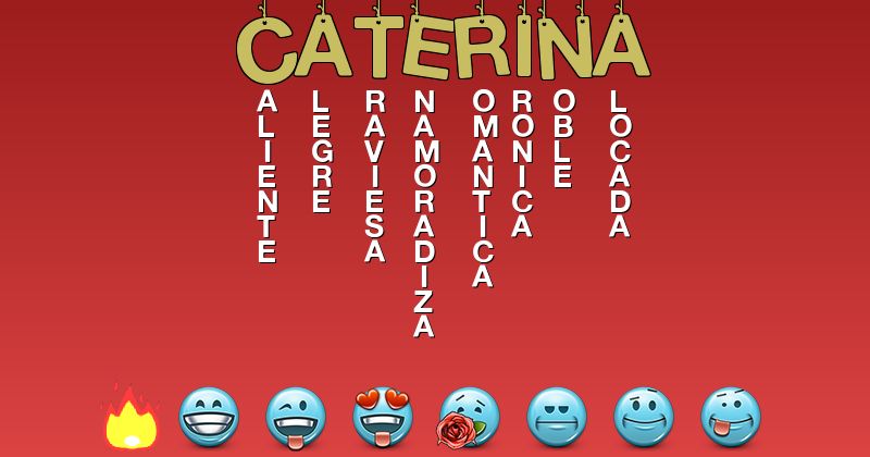 Emoticones para caterina - Emoticones para tu nombre