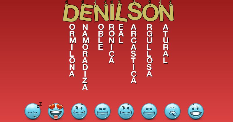 Emoticones para denilson - Emoticones para tu nombre